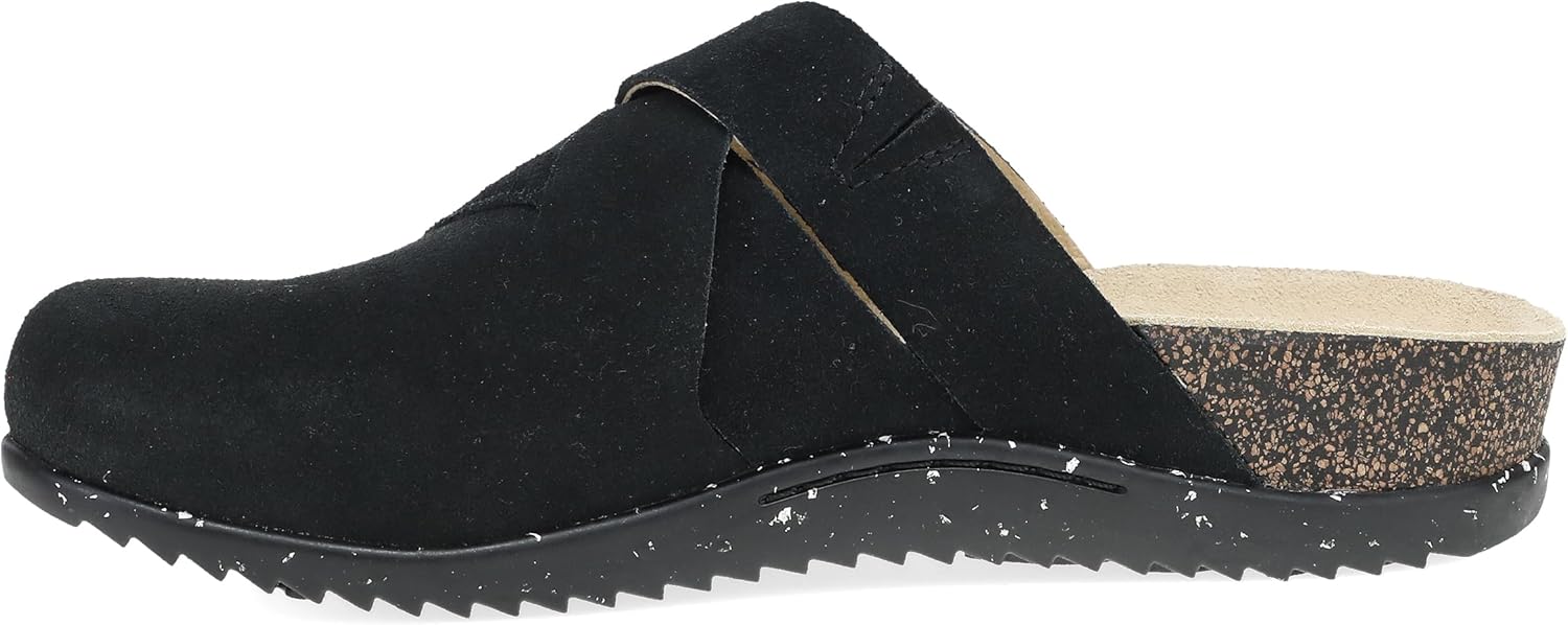 Dansko Daniella Slip-On Interwoven Suede Mule Clog for Women - Vibram ECOSTEP EVO Rubber Outsole for Long-Lasting Wear
