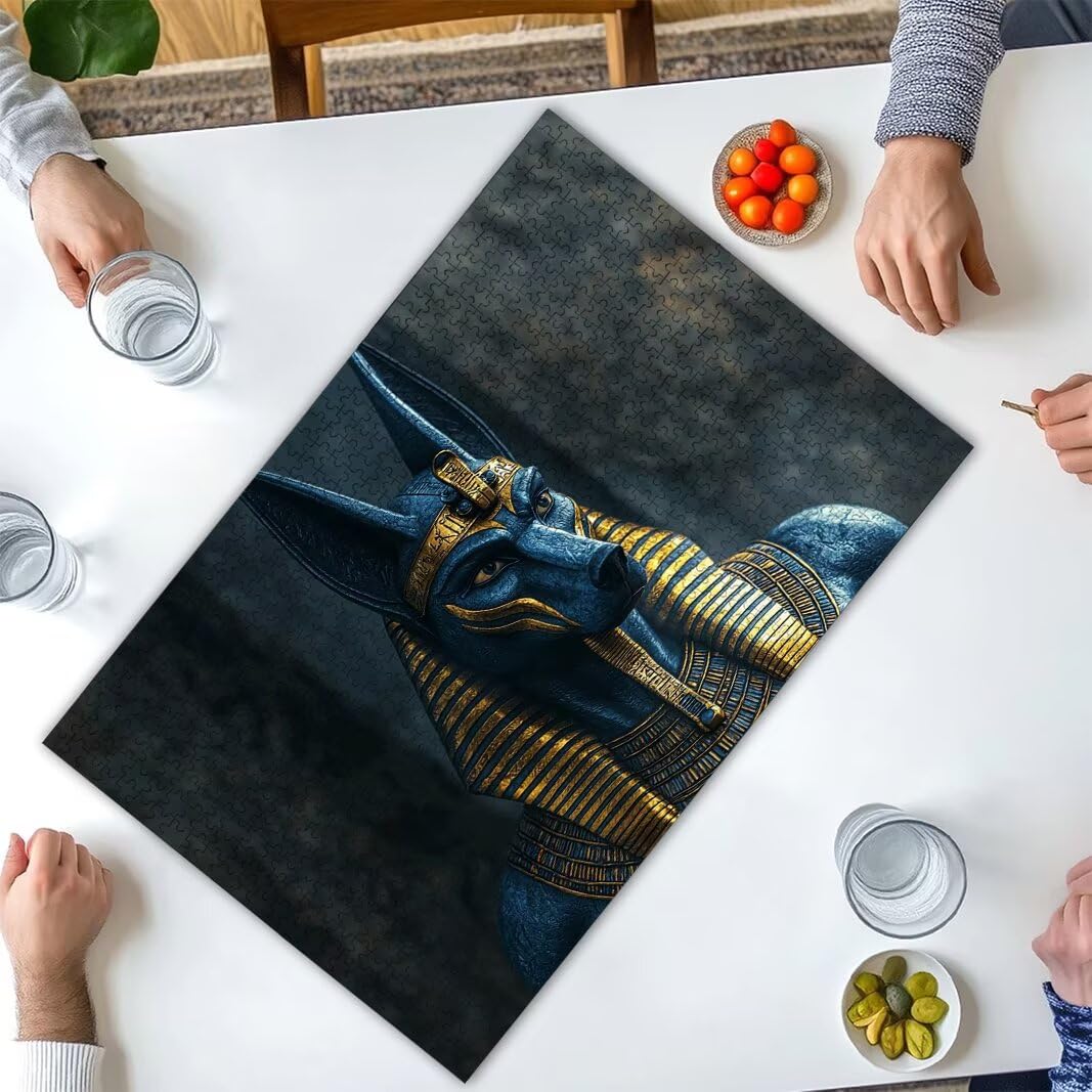 Puzzle 1500 Pièces Adultes, Puzzle 1500 Pieces Anubis, Cadeau Femme -2166