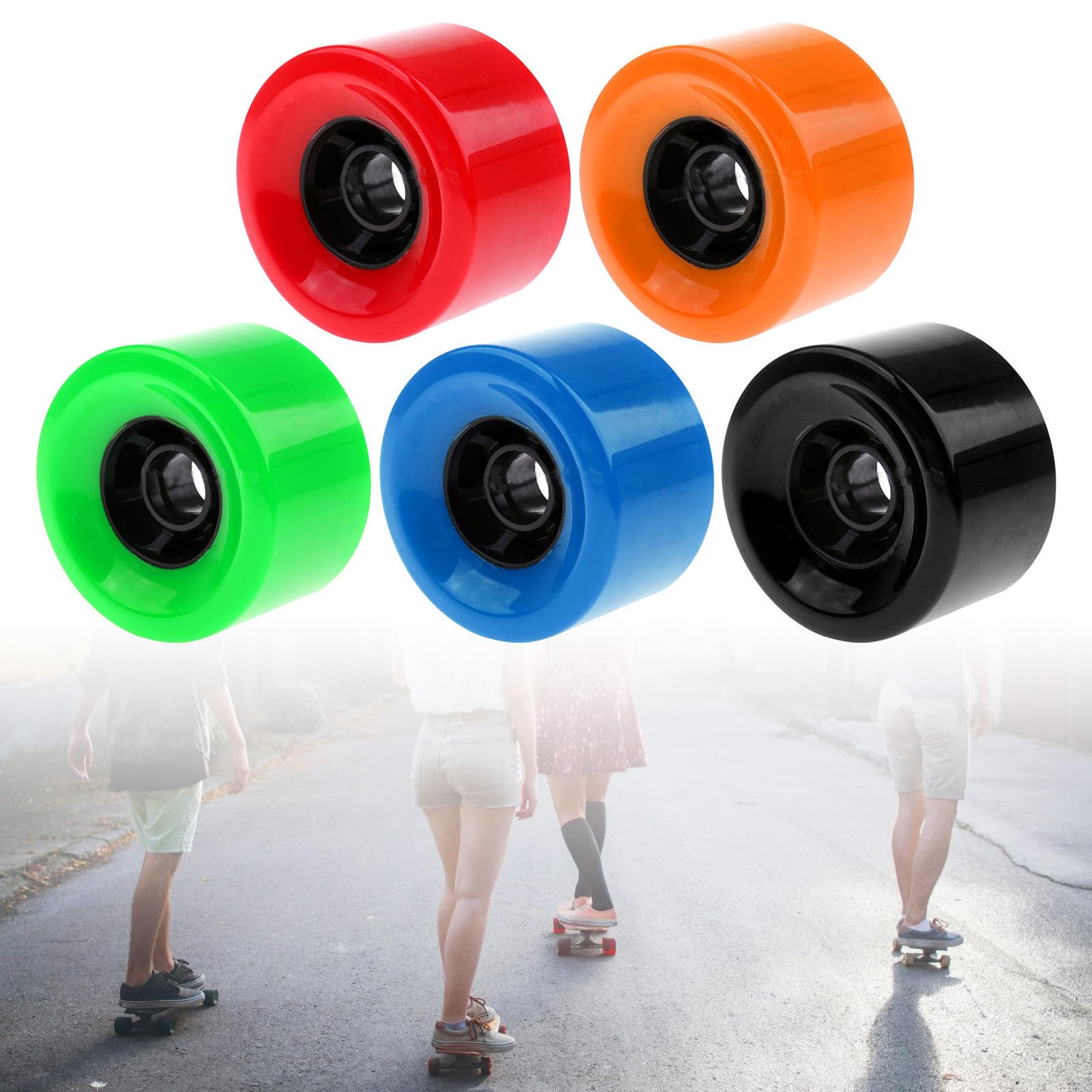 Ruota per skateboard, longboard, pattini in linea, pattini a rotelle per skateboard, accessori da crociera, longboard, rullo