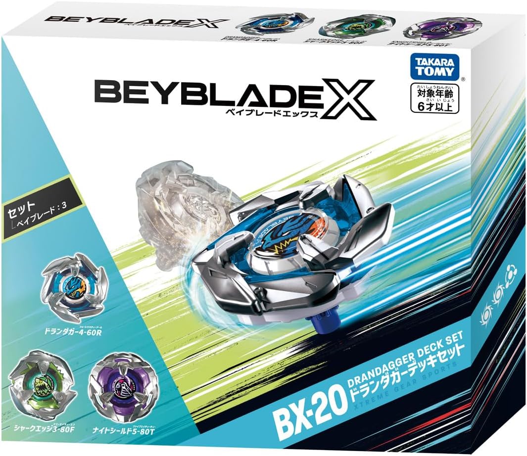 BEYBLADE X Beyblade X BX-20 Doran Dagger Deck Set Metal | eBay