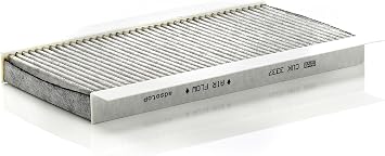Mann-Filter CUK 3337 Cabin Filter With Activated Charcoal for select Saab models