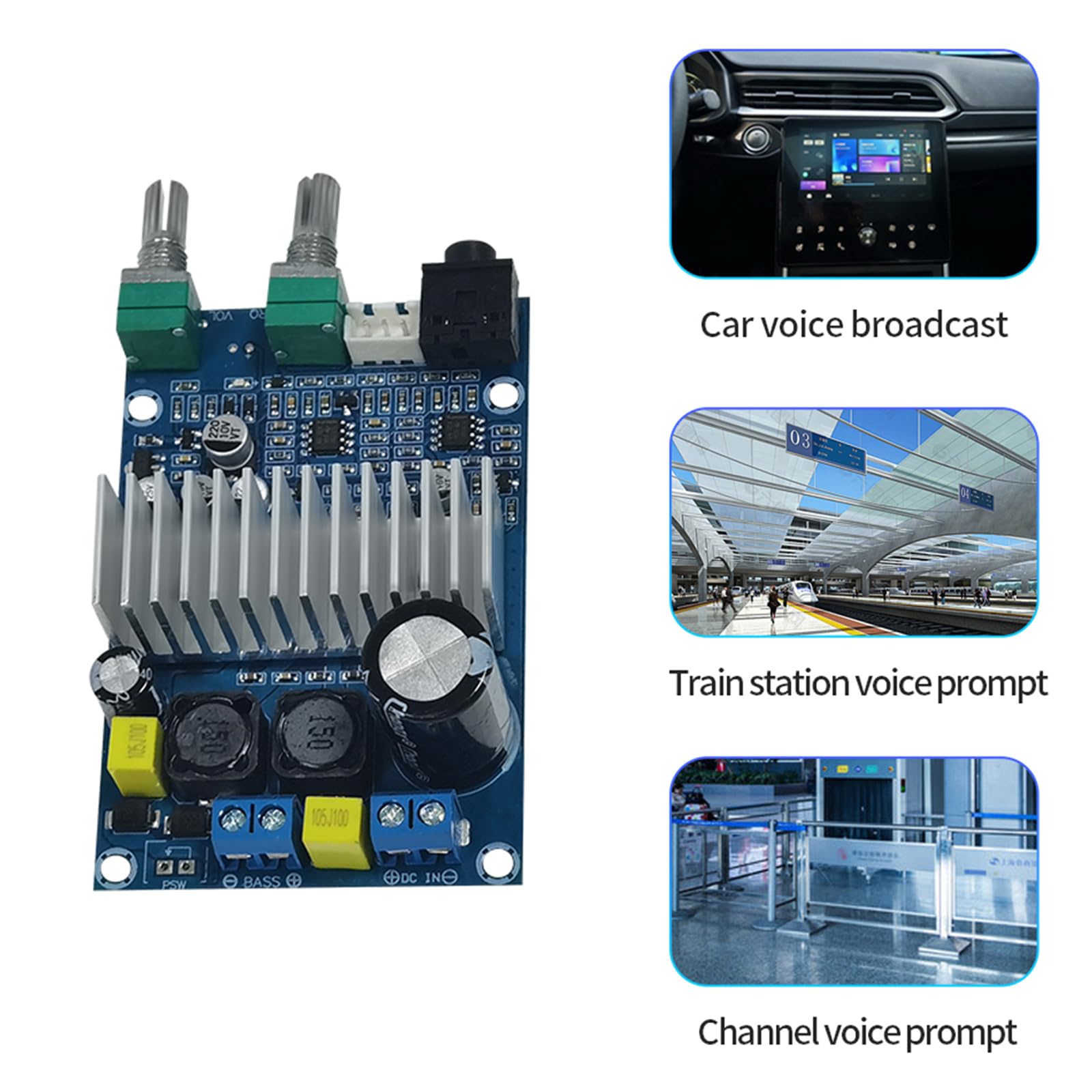 Amazon | TPA3116D2 サブウーファーデジタルアンプボード低周波