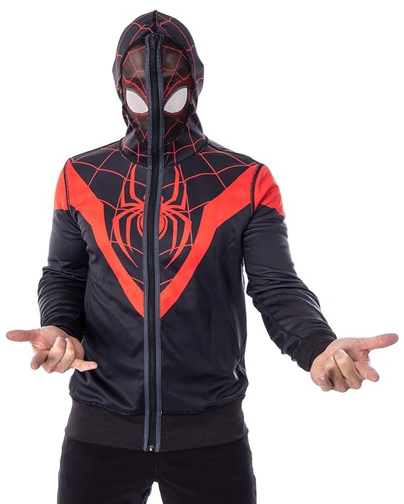 spider man miles hoodie