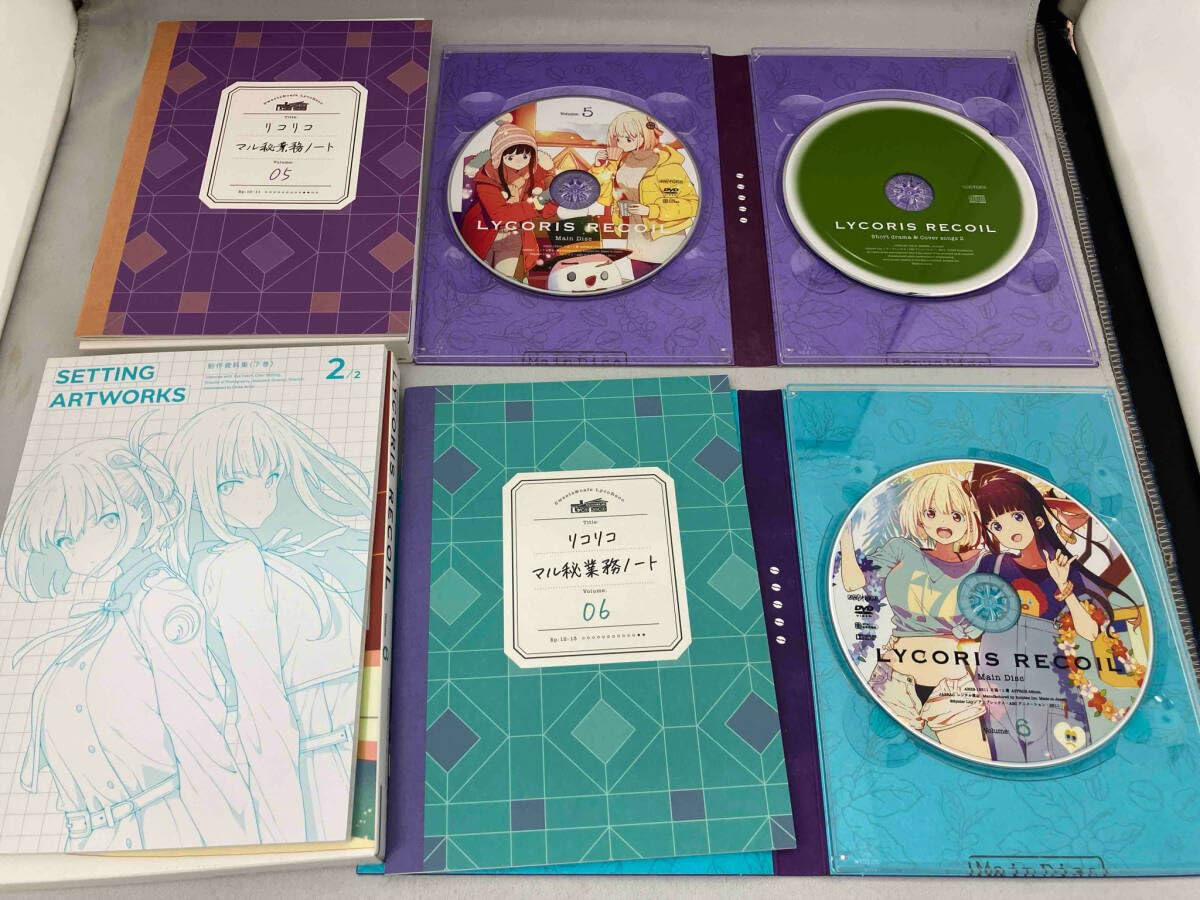 リコリス・リコイル 完全生産限定版 全6巻セット Amazon.co.jp: 【Blu
