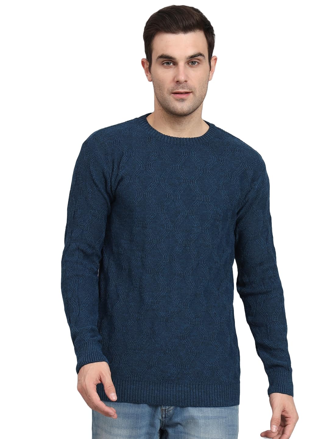 ewools Men's winterwear Woolen Solid Cardigan Sweaters-picture-48