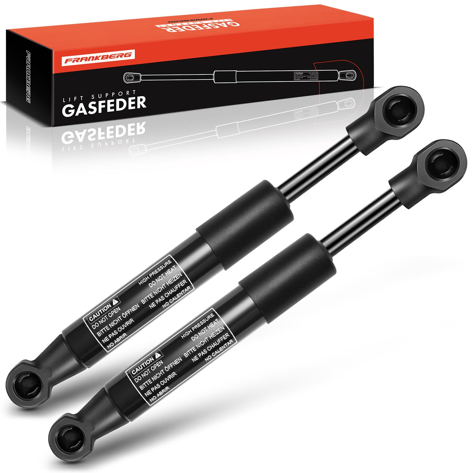 Frankberg 2x Gas Struts Tailgate Compatible with Z3 E36 All Engine Coupe 1999-2003 Z3 E36 All Engine Convertible 2000-2001 Replace# 51248399087