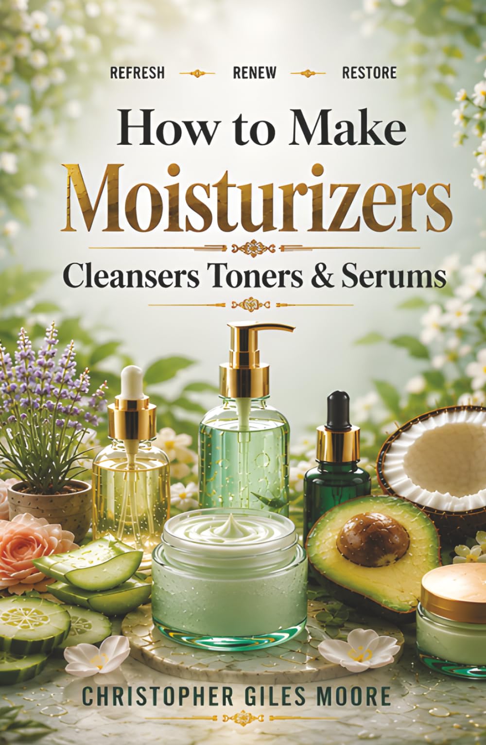 How to Make Moisturizers Cleansers Toners & Serums: 52 WEEKS of SKIN CARE