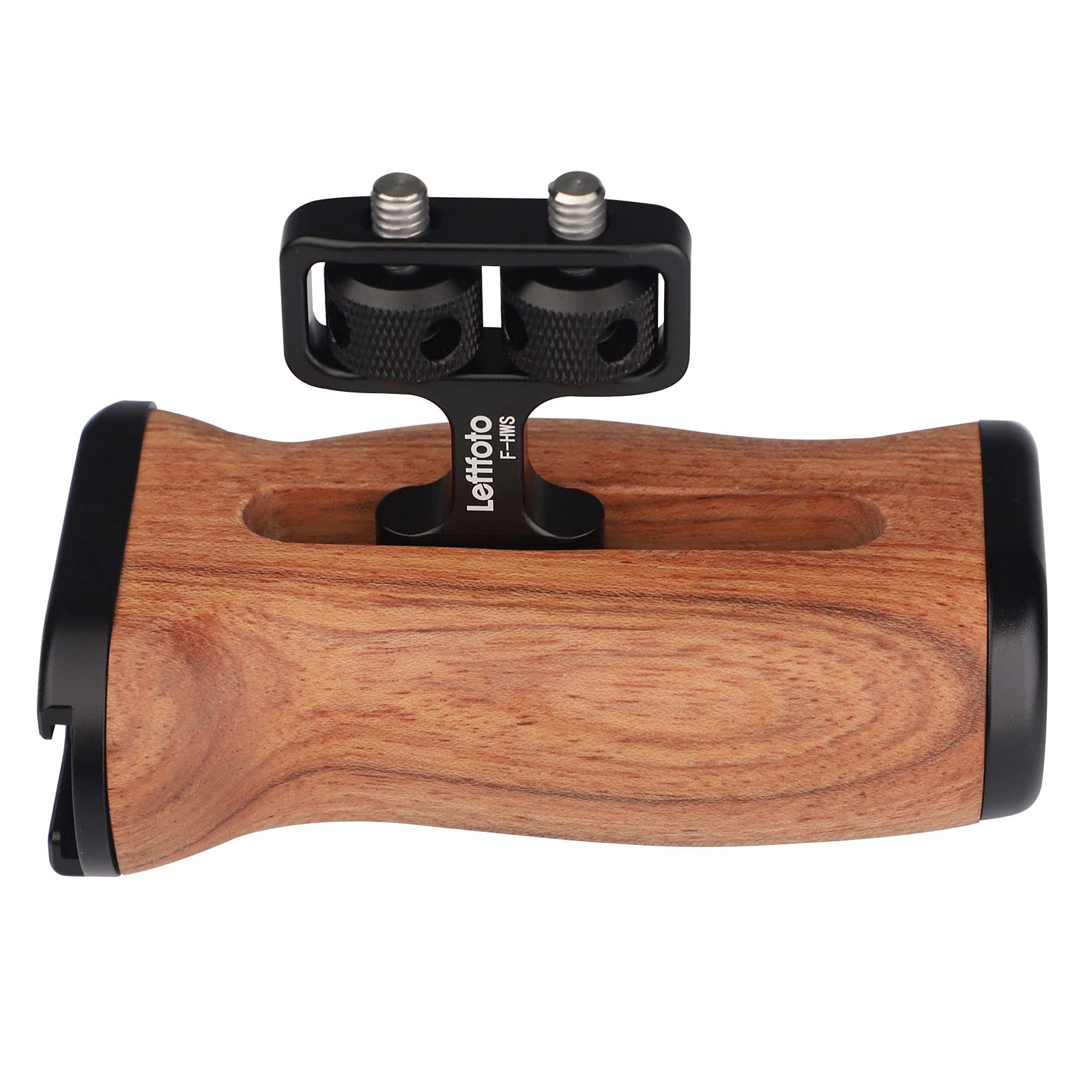 Poignée latérale universelle en bois, Support Appareil Photo, Accessoire Photographie, pour caméra vidéo DV DSLR, avec griffe de fixation 1/4'', finition bois