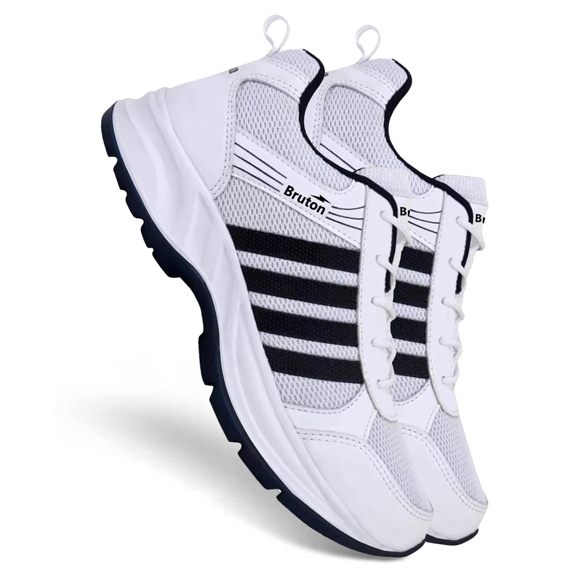 Men's White Mesh Upper with EVA Sole Wonder Stylish Sports Shoes-image-32