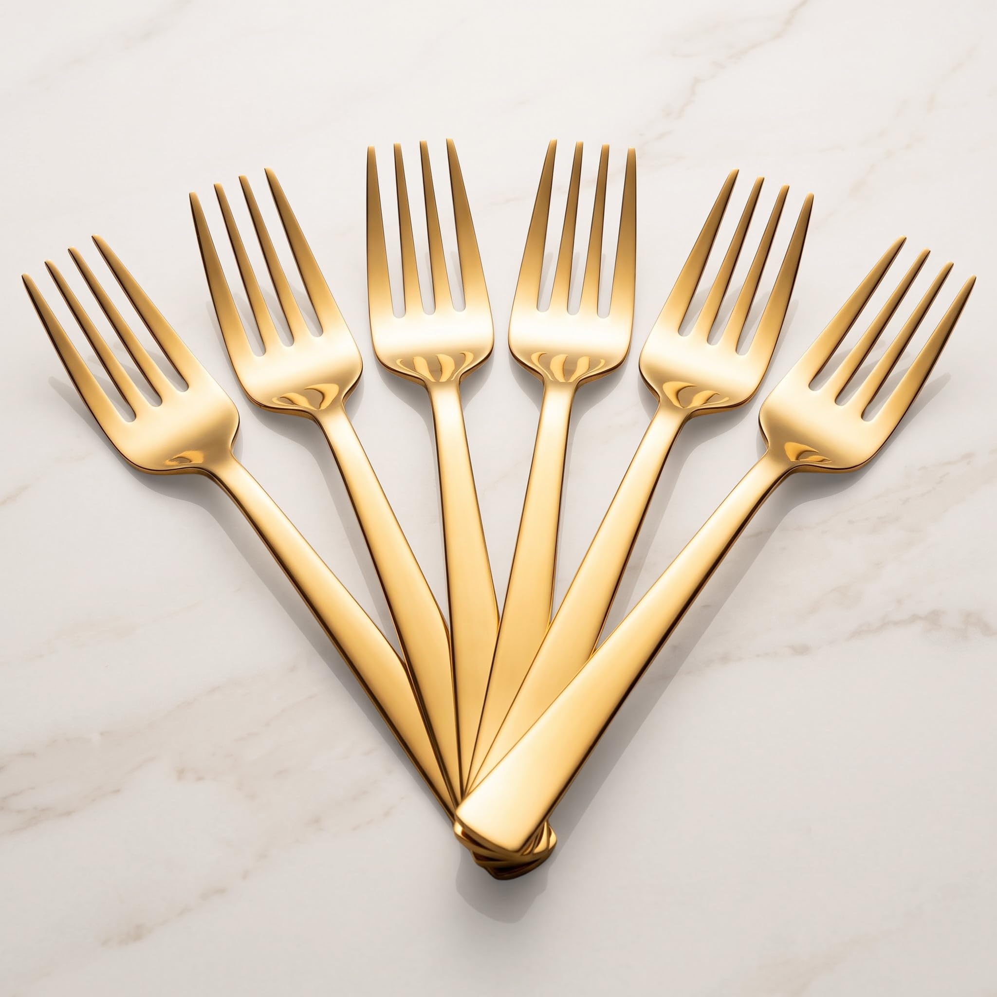 Parage Golden Spoon Set - Luxury Stainless Steel Cutlery -12