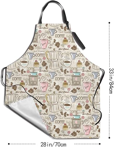 Miniatura 5 de Funny Apron 2 Pockets Mom Women Wife Girlfriend Birthday Valentine'S Day Gifts Bbq Grilling Cooking Master Chef Kitchen