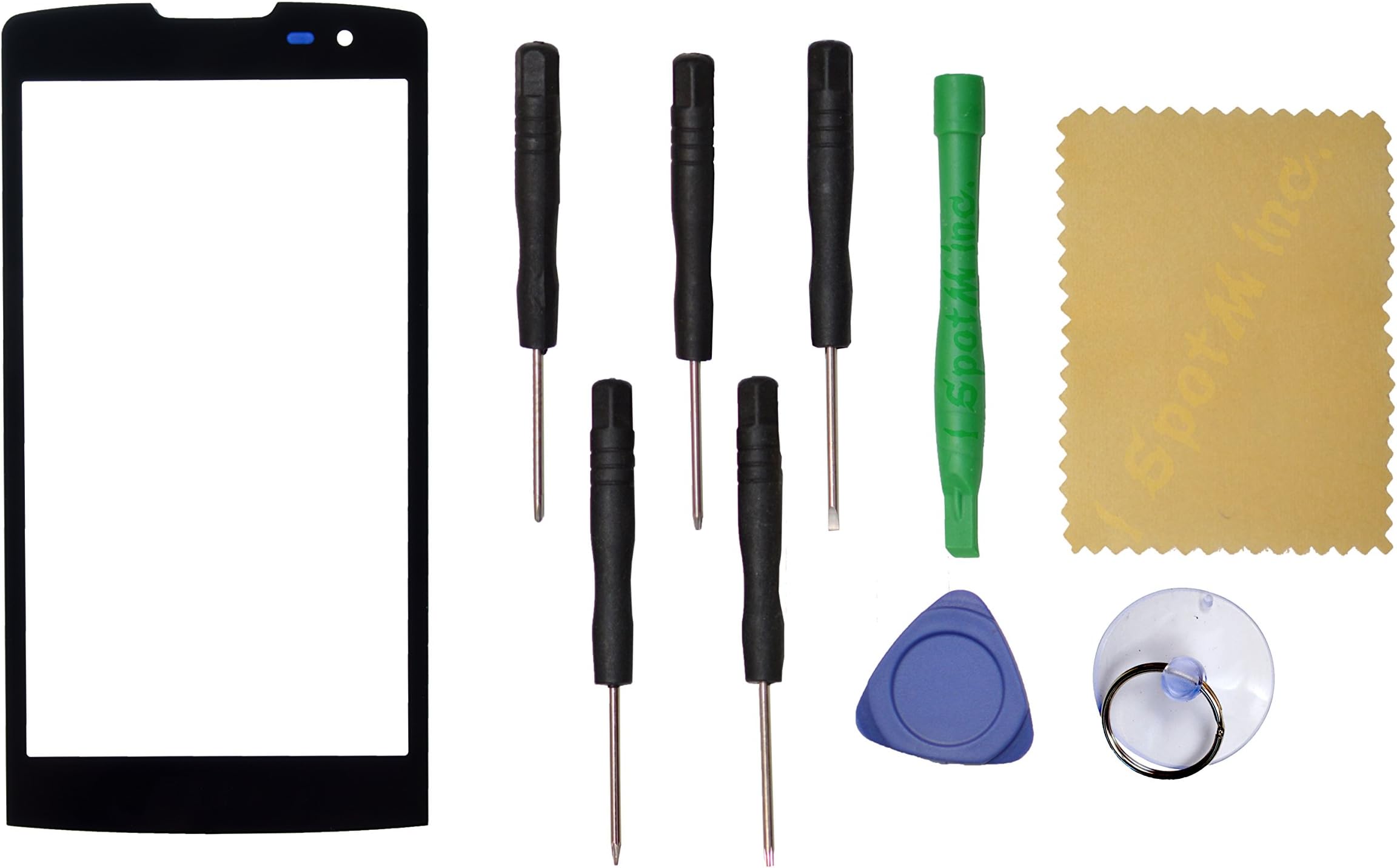 Outer Front Screen Glass Panel Lens Replacement for LG Leon H340 H320 H340N+Tool