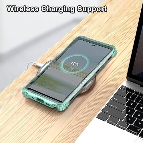 Miniatura 6 de Hekodonk Funda protectora híbrida para Samsung Galaxy Note 10, resistente a prueba de golpes, de plástico duro+goma de silicona, funda protectora