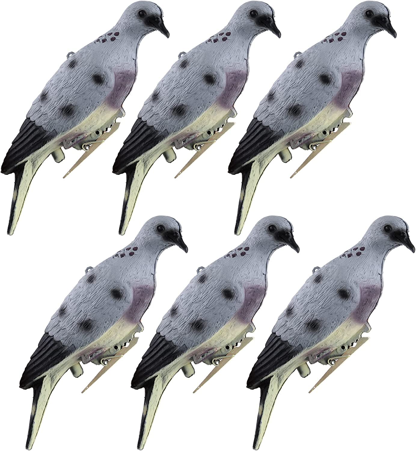 GUGULUZA Dove Hunting Decoys 6 Pack
