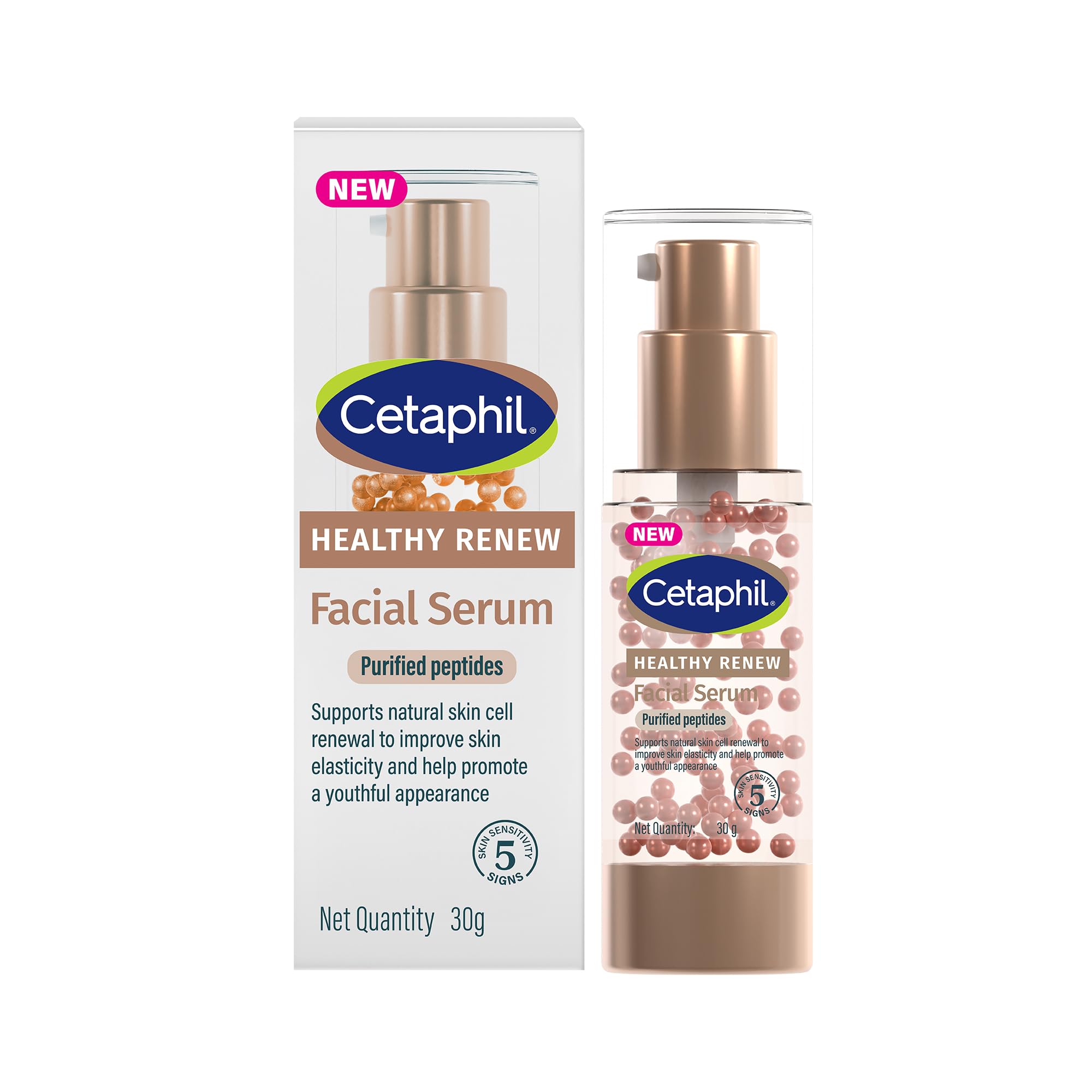 Cetaphil Healthy Renew Anti-Ageing Facial Serum 30 g – Peptide Powered Serum for Sensitive Skin, Helps Smooth Fine Lines & Hydrate-picture-15