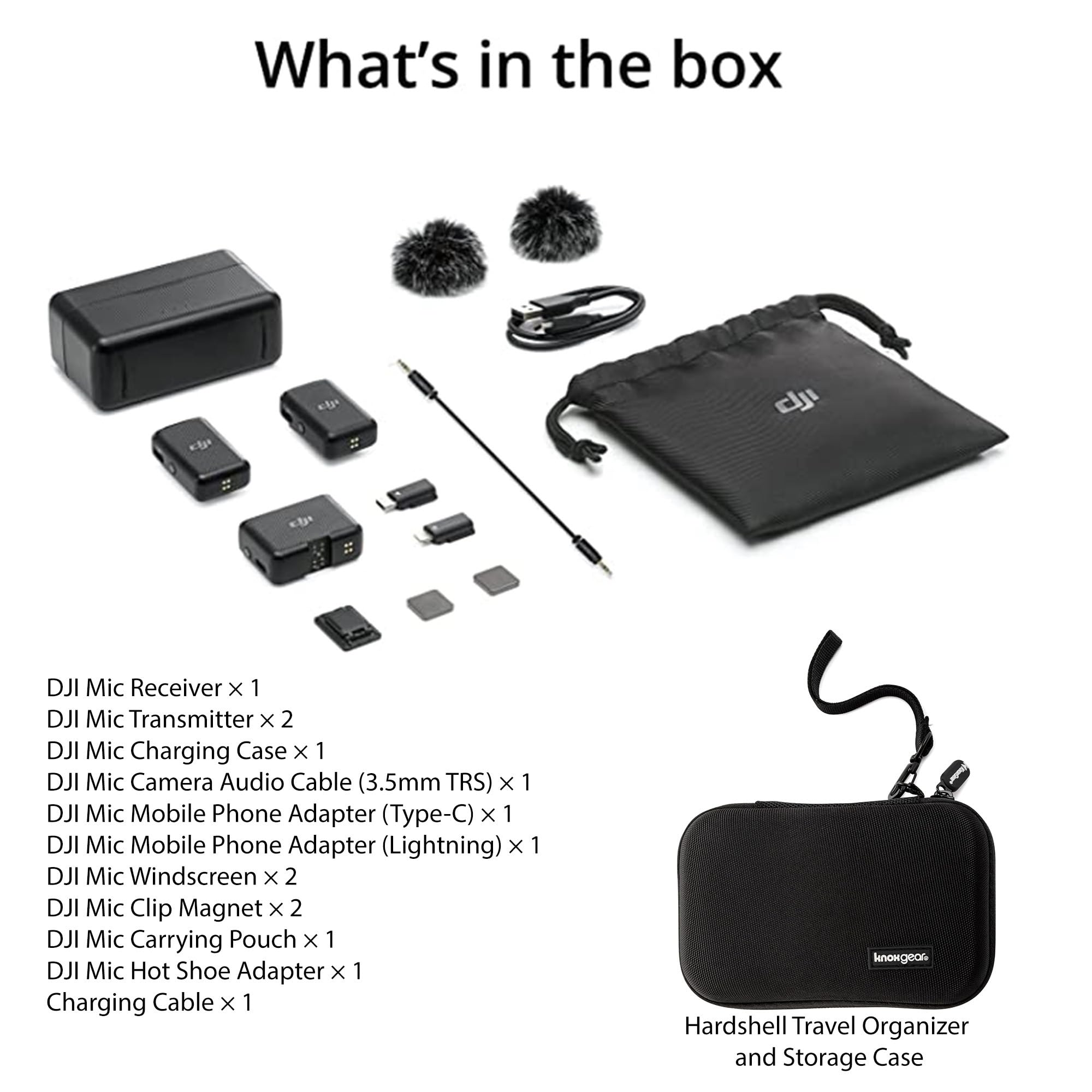美品 DJI MIC セット Amazon.com: DJI Mic Mini (2 TX + 1 RX + Charging Case) Wireless
