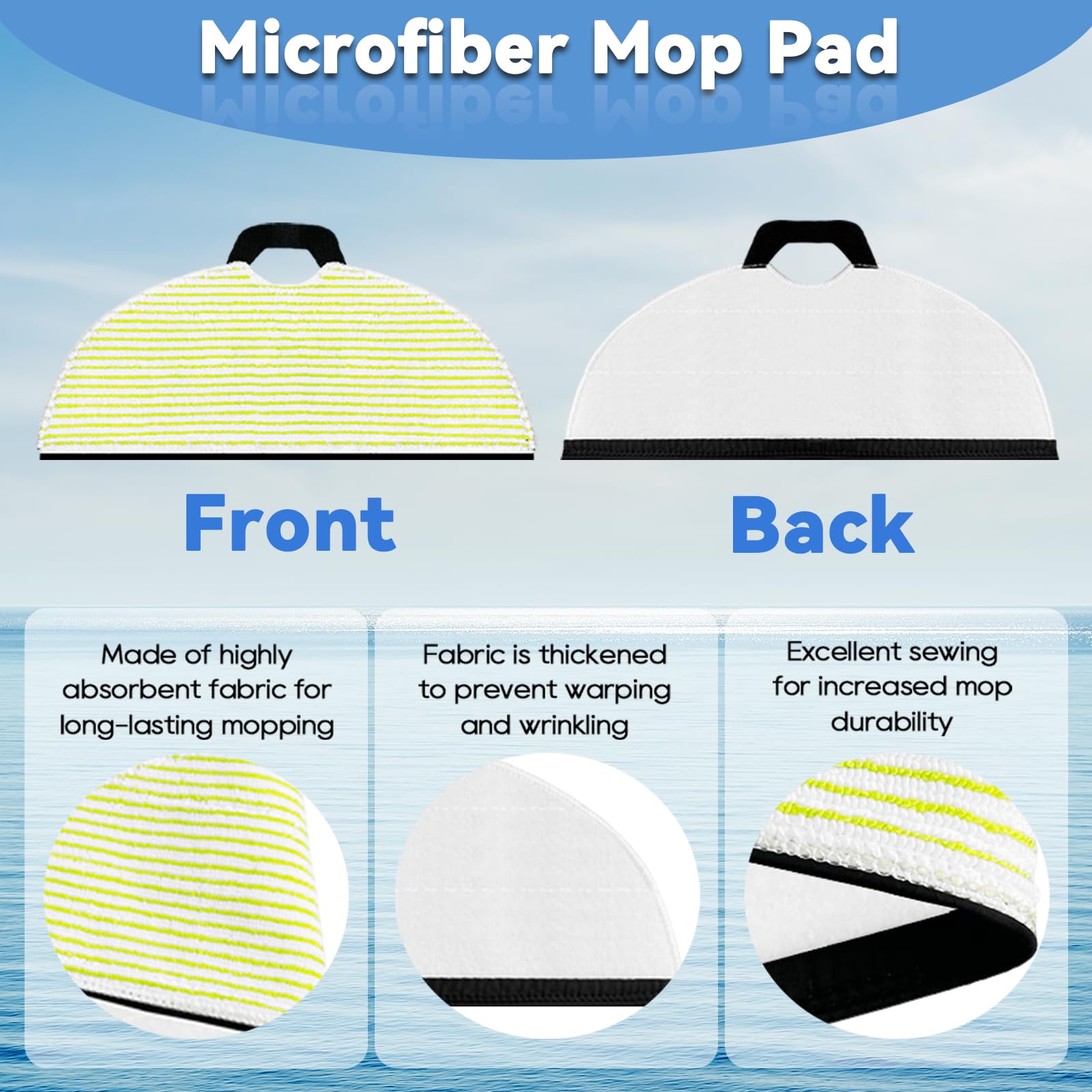 小物 283 Amazon.com: 8 Vacmop Pads Replacement Parts for Shark