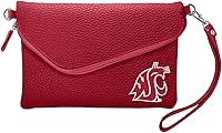 Vista 5 de Littlearth NCAA Pebble Fold Over Purse- Officially Licensed Teams