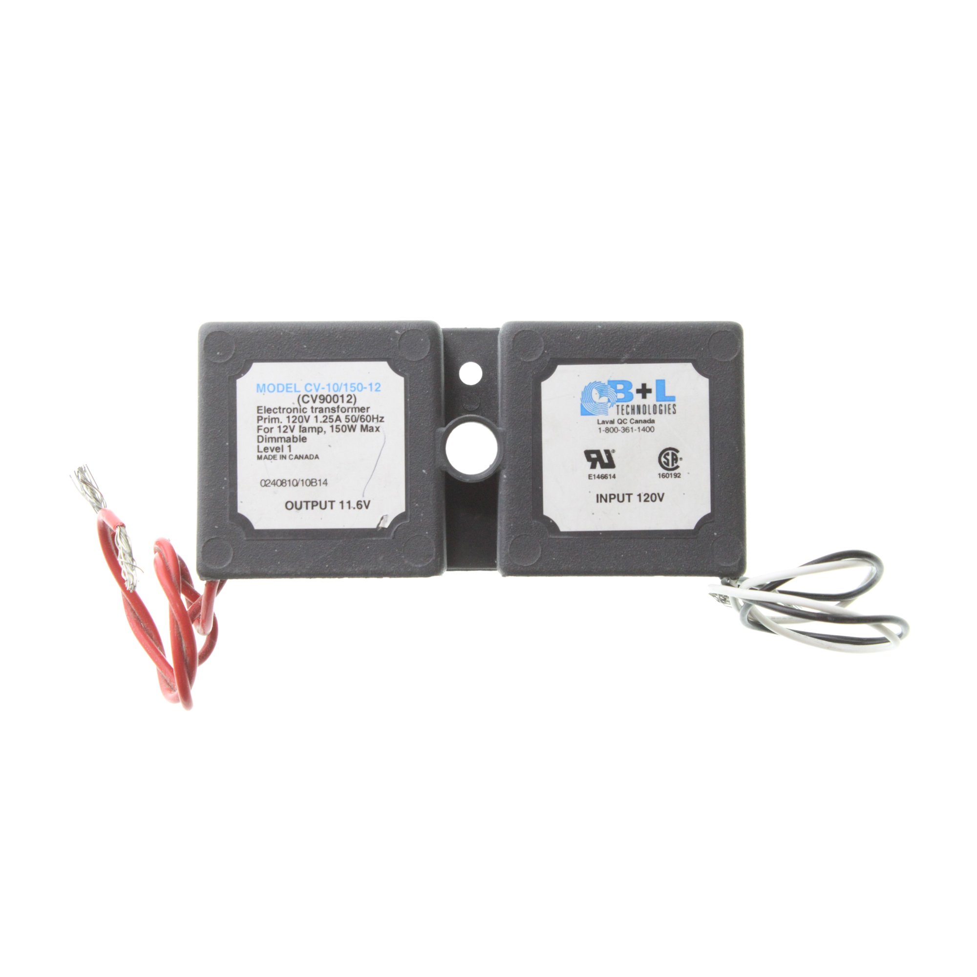B+L Transformers B+L CV90012 12v 150w low voltage transformer