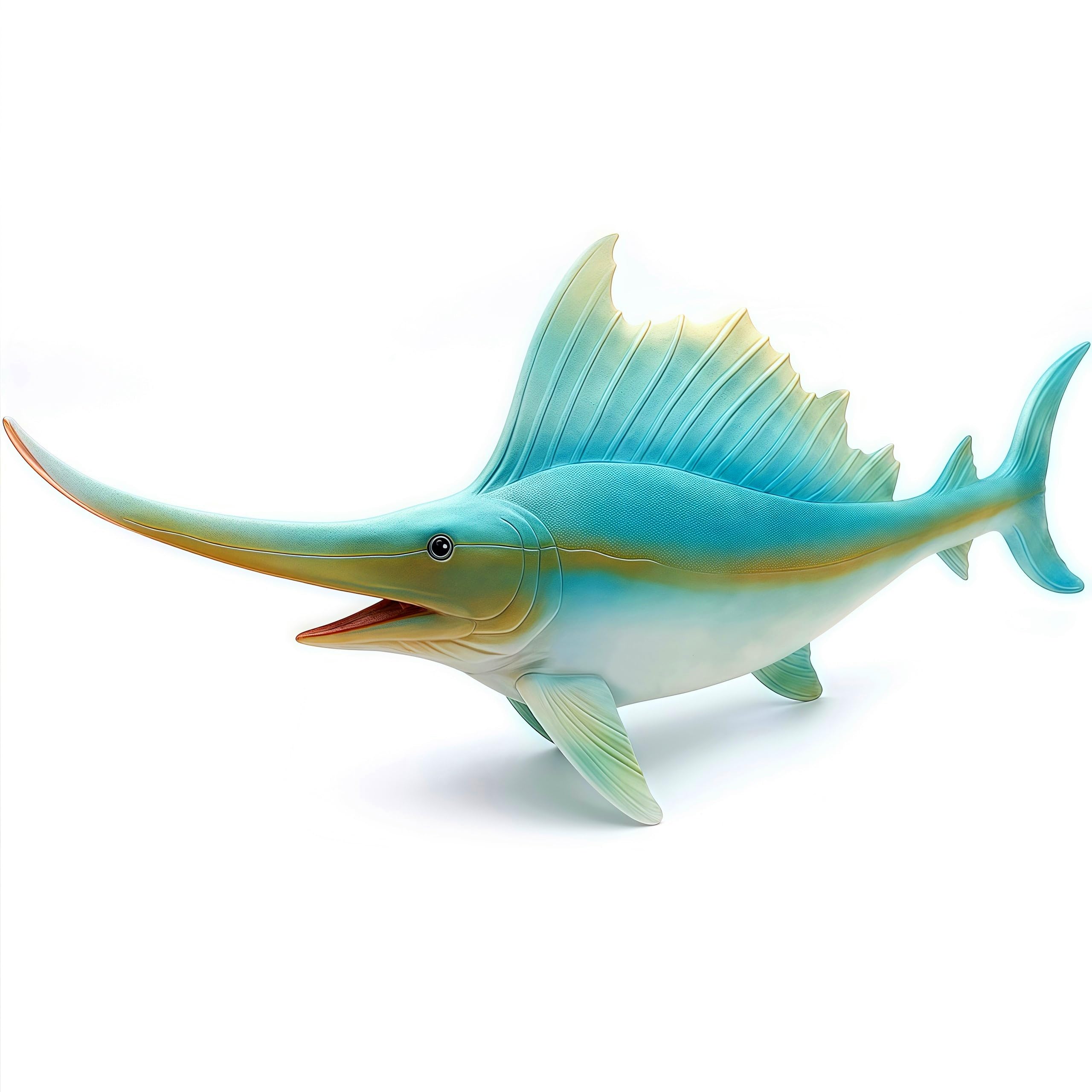 Amazon.com: Gemini&Genius Sea Animal Sailfish Action Figure Soft