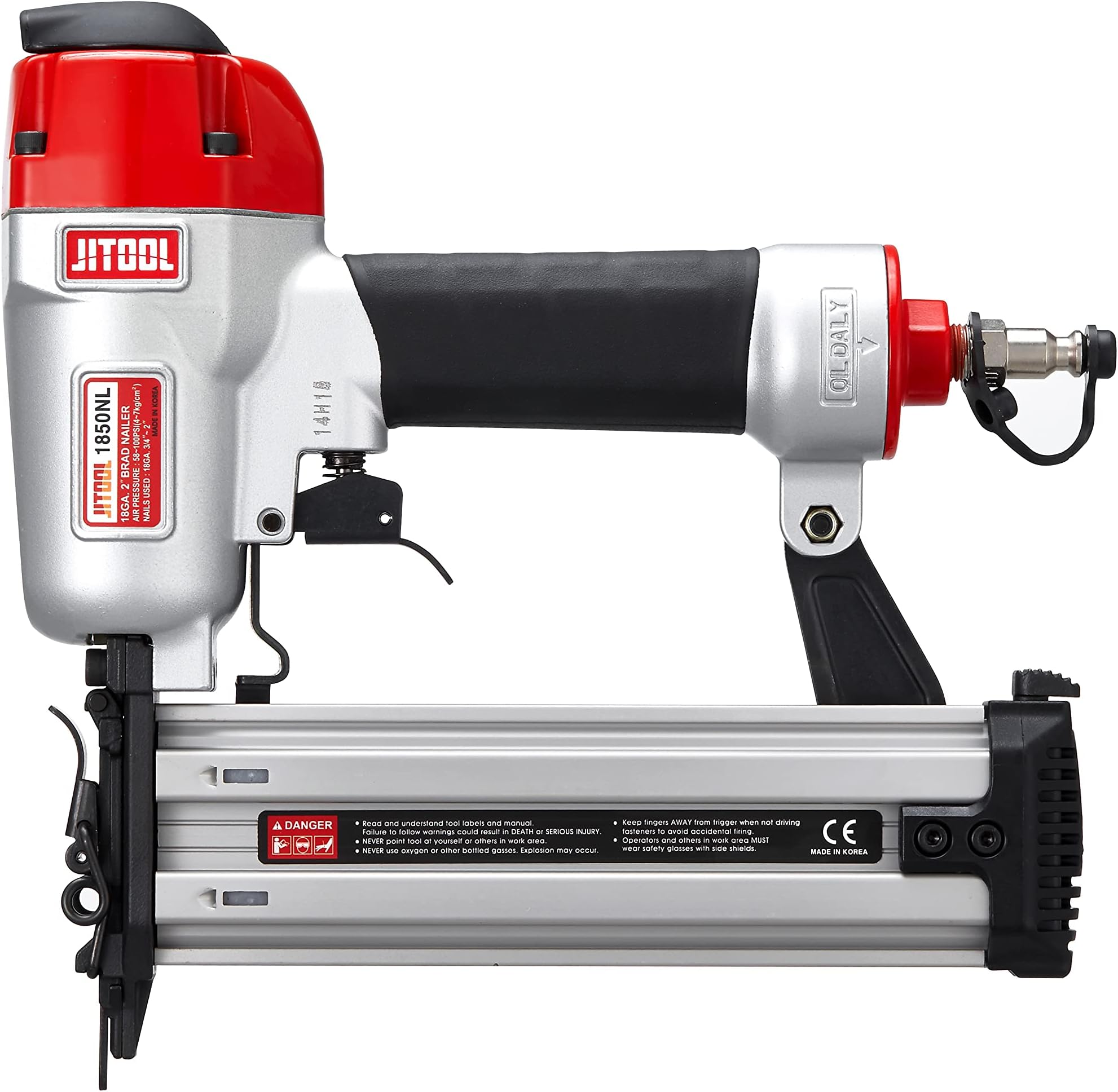 JITOOL 1850NL - 18 Gauge 2" Brad Nailer