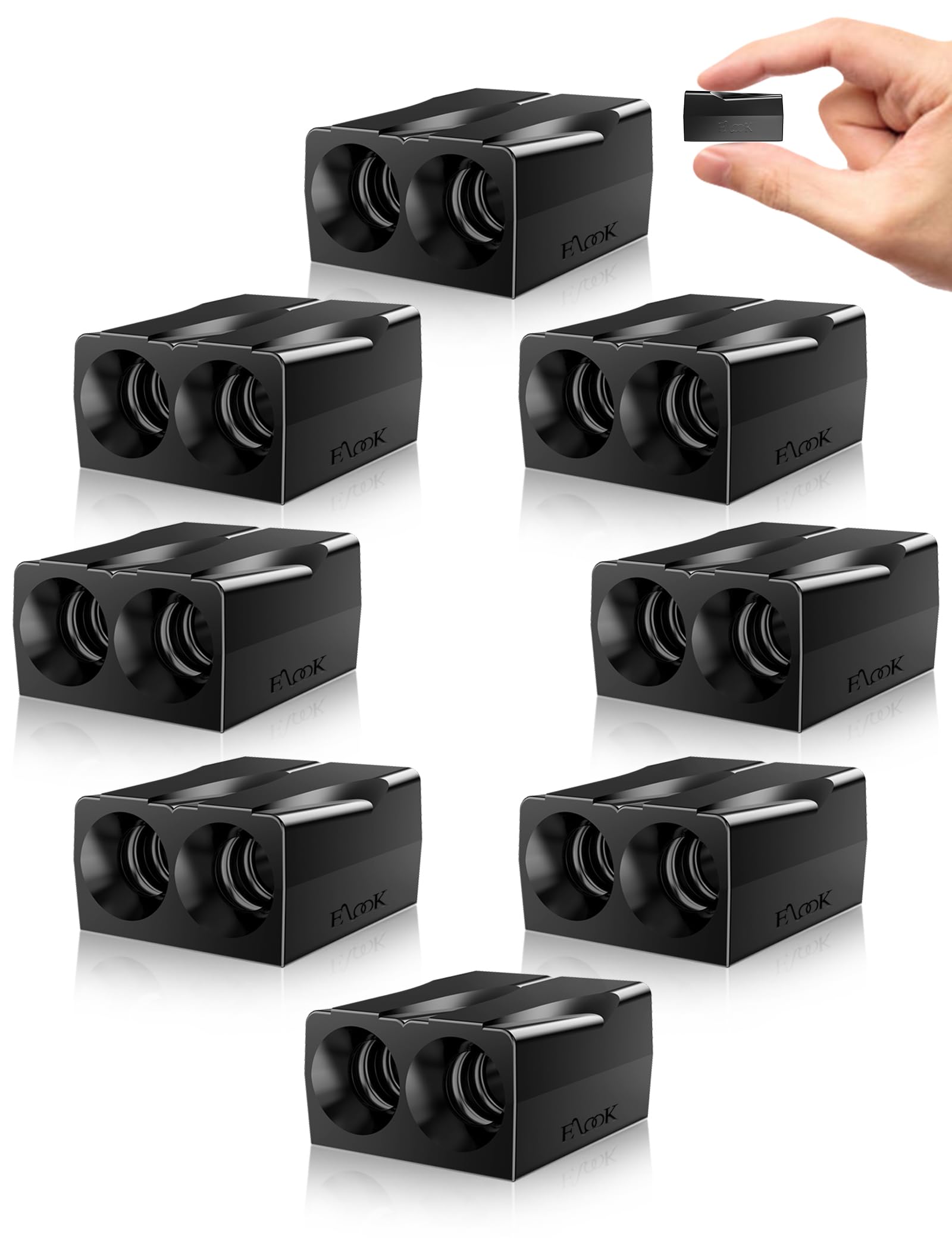 Elook Upgraded Deer Whistles, Double Horn