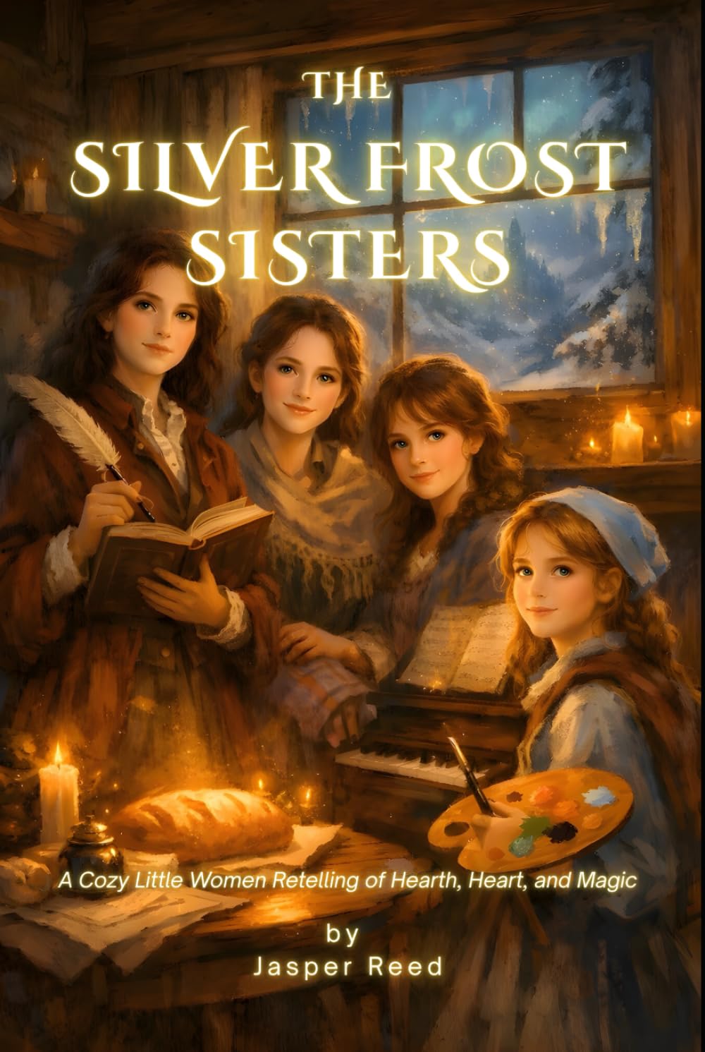 The Silverfrost Sisters: A Cozy Little Women Retelling of Hearth, Heart, and Magic