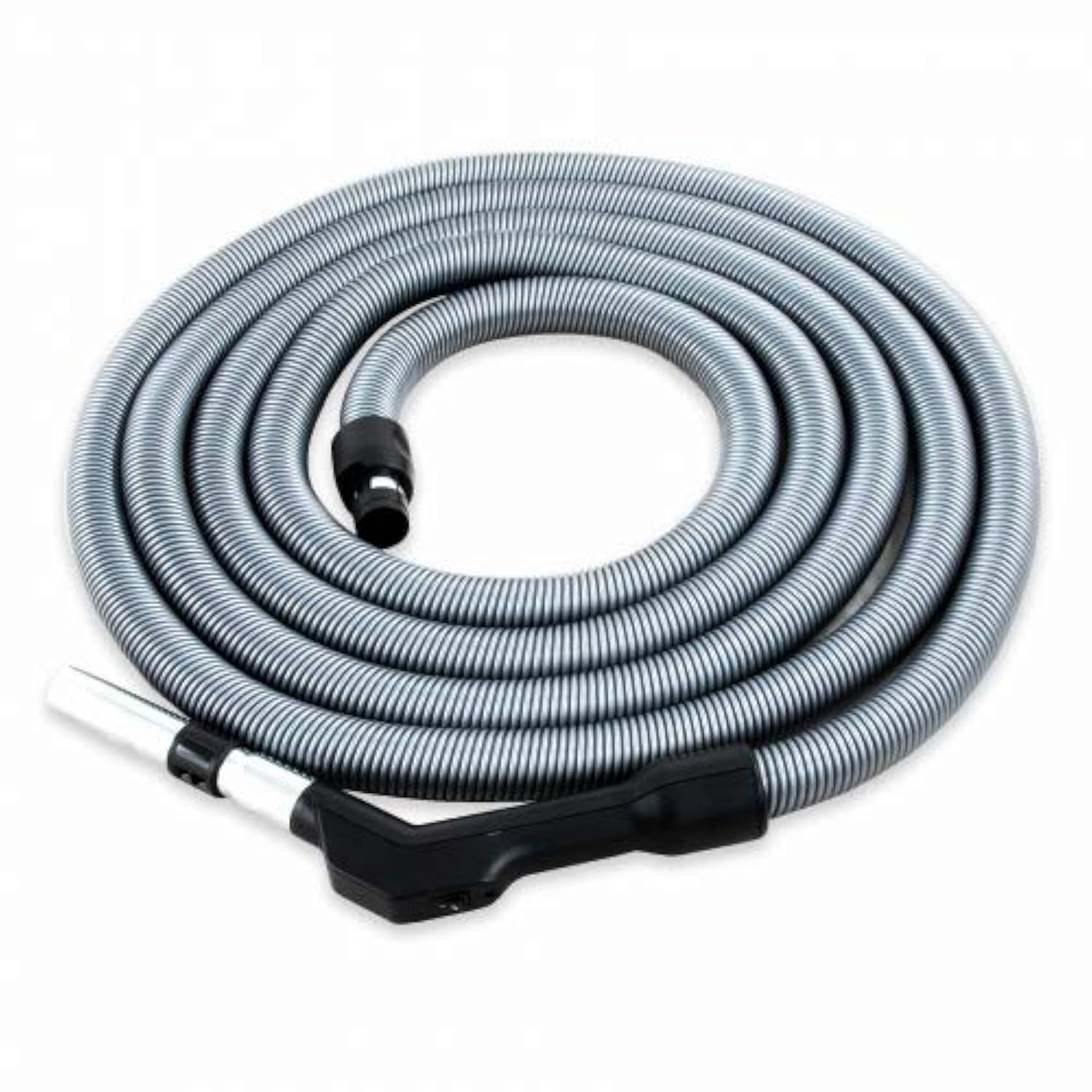 Flexible Aspiration Centralisée - Boyau Aspirateur Centralisé - ON/OFF - Compatible Toutes Marques - 12.2m