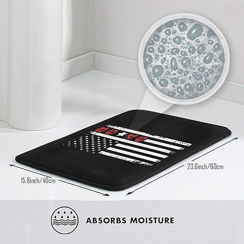 Miniatura 2 de COIE Impeach Biden - Tapetes de bienvenida divertidos para cocina, 16 x 24 pulgadas, antideslizantes, lavables