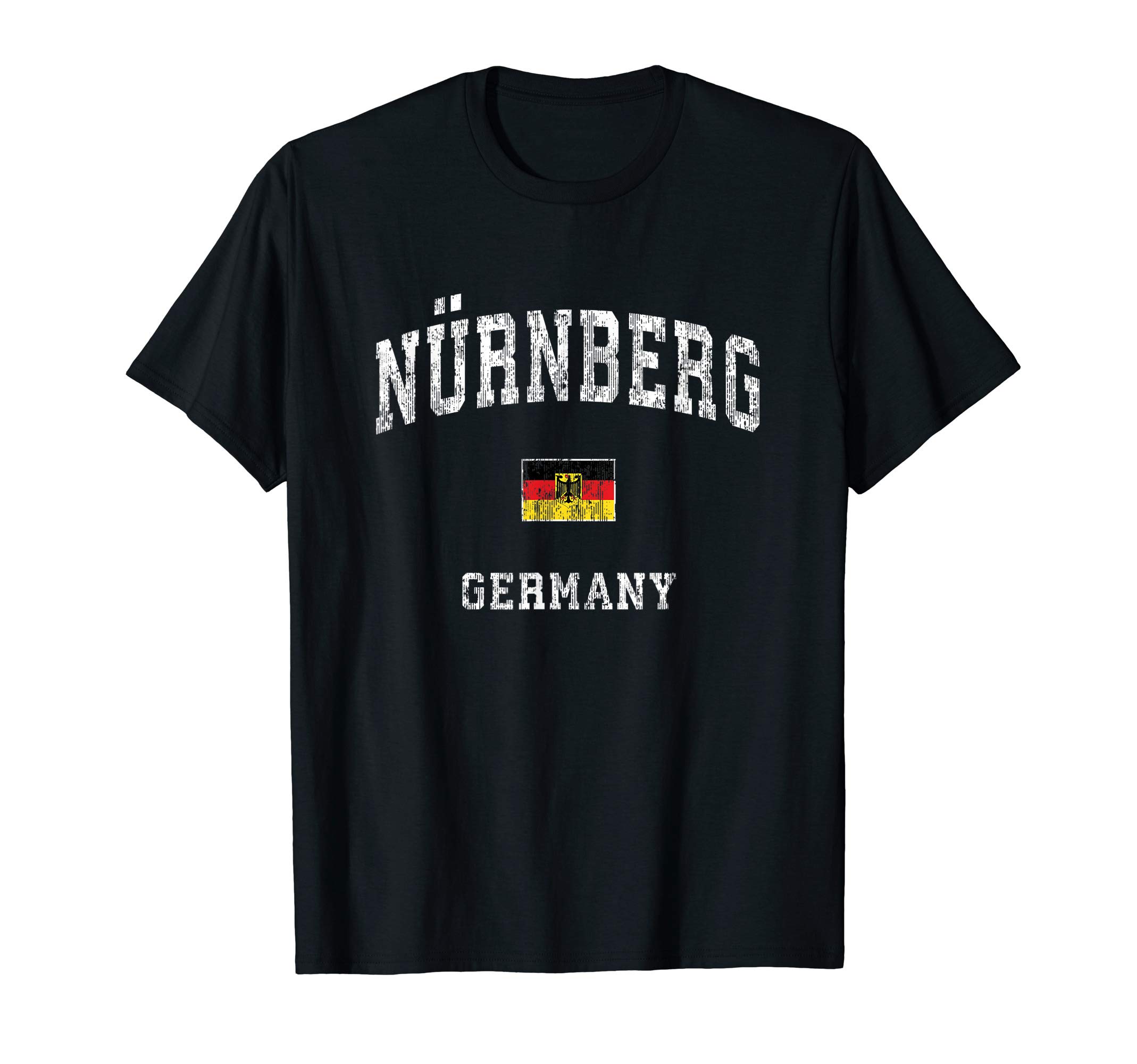 Nuremberg Germany Nurnberg Vintage Athletic Sports Design T-ShirtOEKO-TEX STANDARD 100