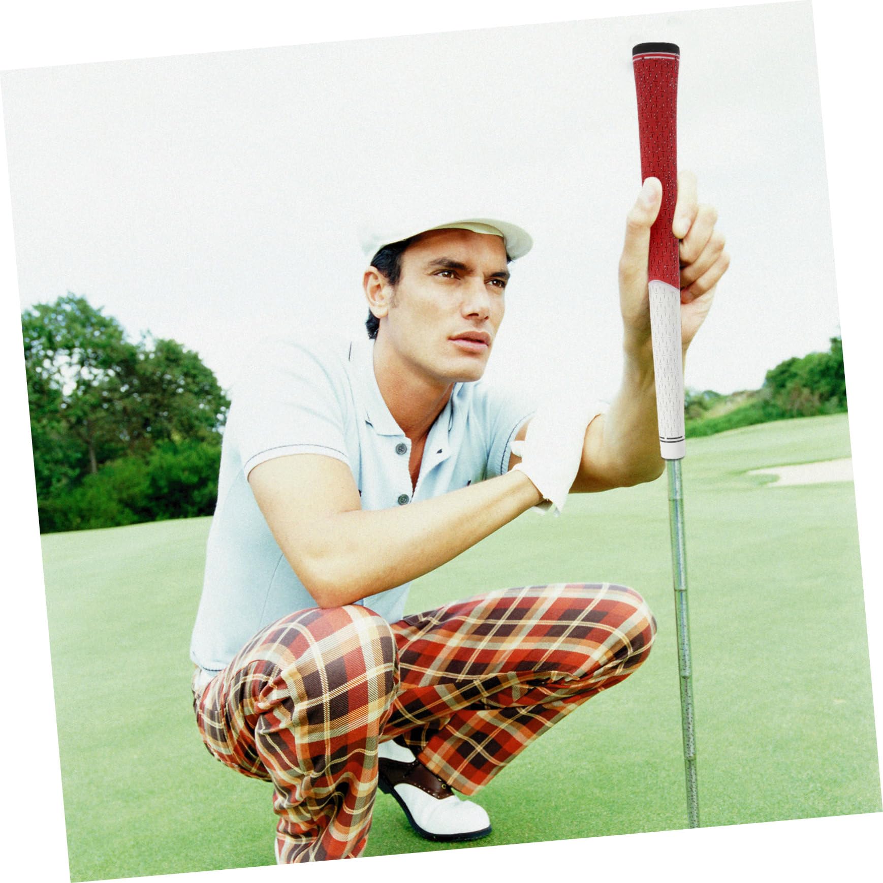 POPETPOP 1 Szt Uchwyt Na Kij Golfowy Uchwyty Na Kije Golfowe Uchwyt Na Rękę Do Golfa Uchwyt Do Ćwiczeń Golfowych