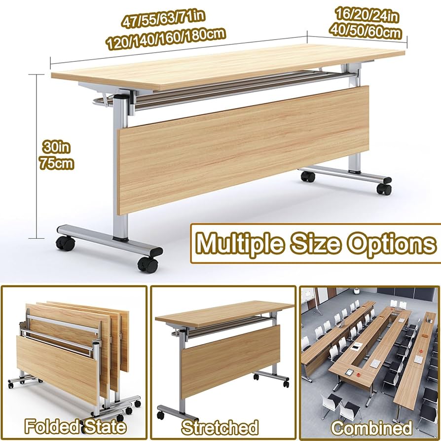 Amazon.com: Conference Room Table, 1/2/4/6/8 Pack Large