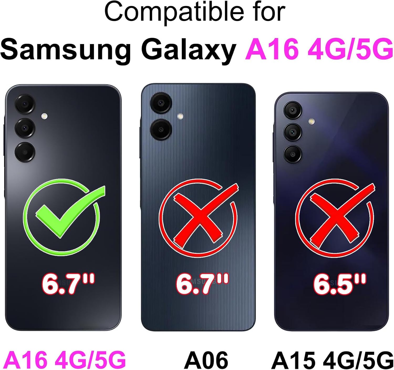 Designed for Samsung Galaxy A16 5G Case Wallet,Women Flip Folio Cover with Embossed PU Leather Stand Credit Card Holders Slots Wrist Strap Phone Case for Samsung Galaxy A16 (Blue Butterfly)