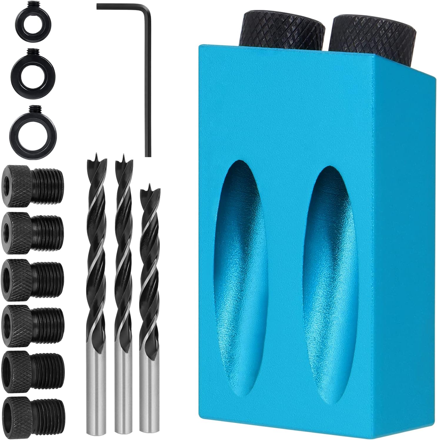 Pocket-Hole-Klammer – Zugklemm-Halter Für Schrägloch-Vorrichtungen, Klemmbereich 25–110 Mm