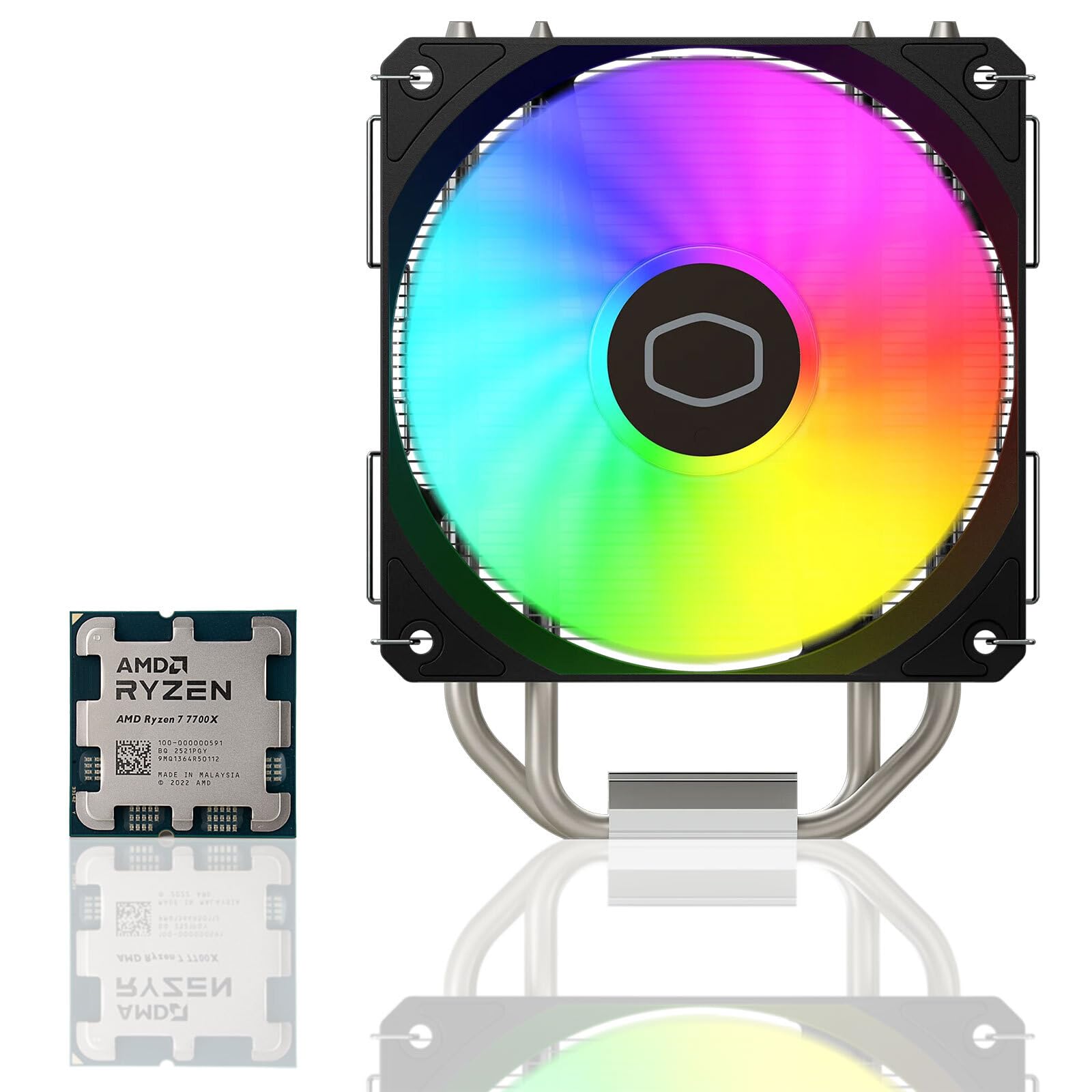 Amazon.co.jp: AMD Ryzen 7 7700X 8コアCPU CMハイパー212 150W 120mm