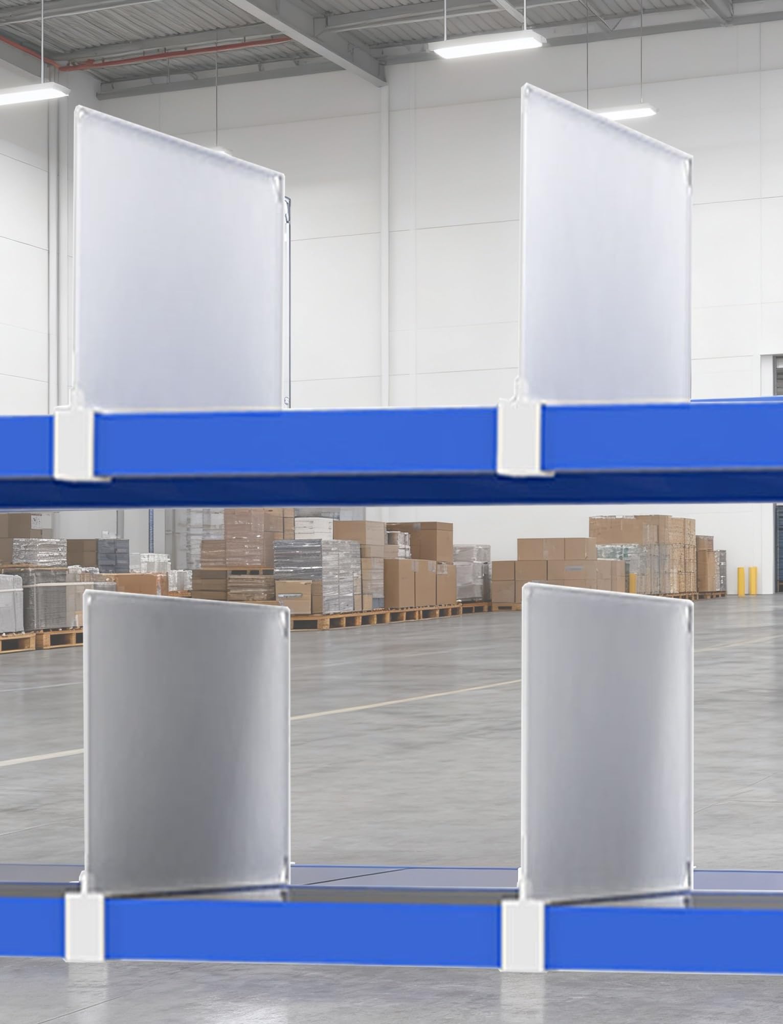 Questi divisori modulari in plastica Sono Adatti Sia per la casa Che per L'Ufficio. Questi divisori multifunzionali, Che misurano 60 x 40 cm (23,6 x 15,7 Pollici), separano efficacemente Lo
