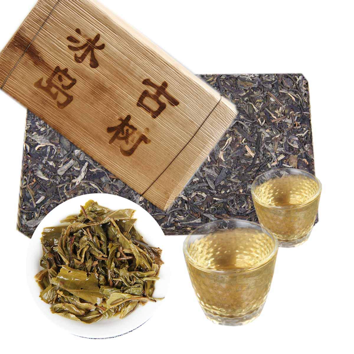 通用 Roher Puer Tee Chinesischer erstklassiger Sheng Puerh Brick BingDao Ancient Tree Tea 1kg