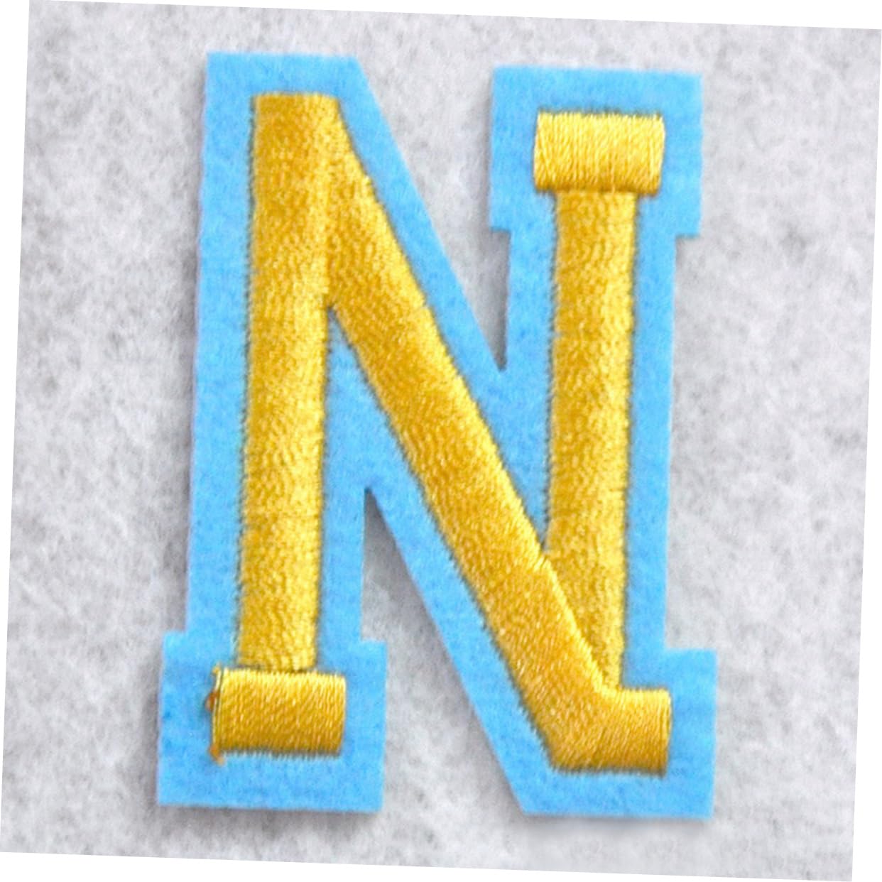 Operitacx 260 Pz patch di lettere stop borse repair ferrocerio lettere applique dell'alfabeto patch vestiti per vestiti toppe per riparare i i Tessuto non tessuto