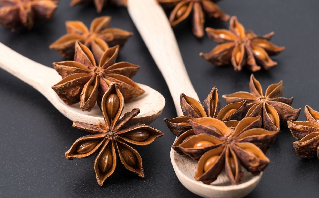 Premium Whole Dried Star Anise Seeds (Anis Estrella) (8oz)