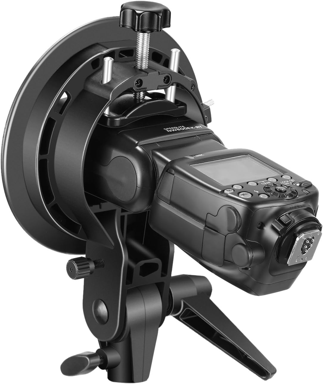 Bol De Beauté Pliable NICEFOTO 85cm – Argenté – Monture Bowens – Pour Studio Photo