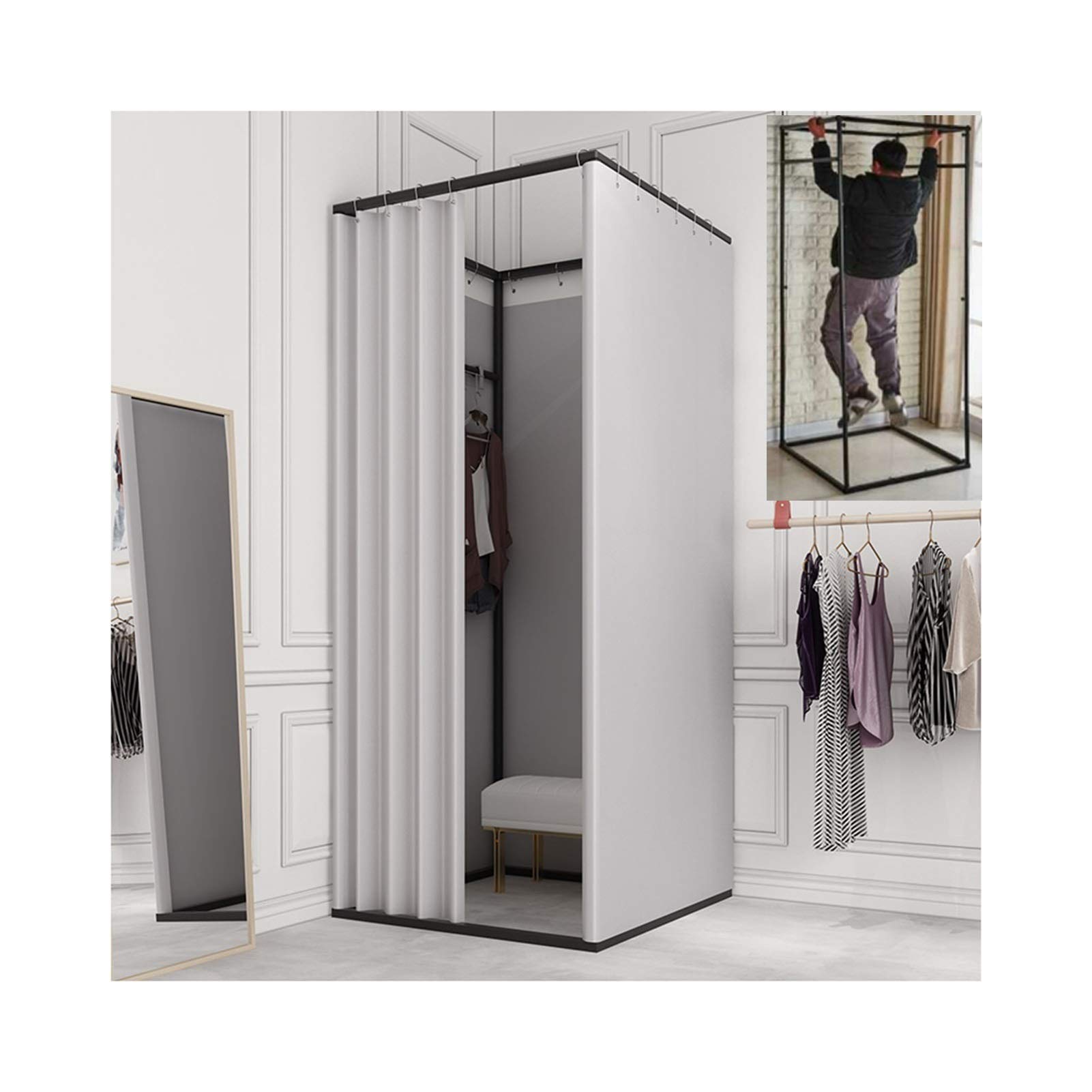 Buy Square Dressing Room Office Shopping Mall Fitting Room Comes With