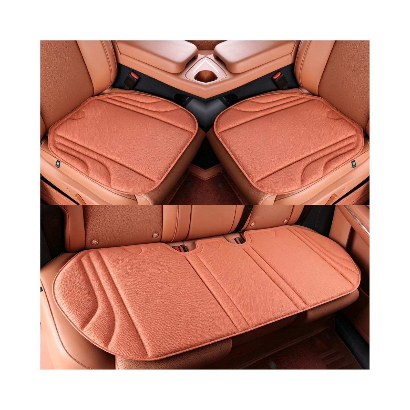 cuscini per sedile auto per Fi𝘢t Tipo Saloon(2016-) | Set di 3 Tessuto traspirante, base antiscivolo, previene caldo opprimente e sudorazione dopo lunghe sedute