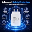 IBERLS 25W Pd 3A Type-C Super Fast Adapter with 1M Type C Cable Compatible with Samsung M36/M17/M17e/M06/M07/M56/M16/M55s/ M05/M15/M35/M55/Tablet, Charge Your Device with 25 Watt USB C Fast Charger gallery image