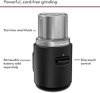 Vista 3 de KitchenAid Go™ Cordless Blade Grinder - battery sold separately, KBGR100, Black Matte