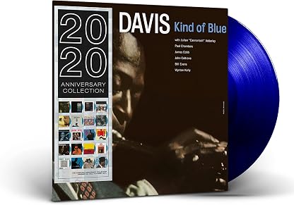 Kind Of Blue [Limited Blue Colored Vinyl] por Miles Davis — capa do álbum