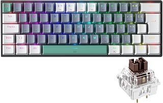 [Amazon] Teclado Mecânico Gamer Machenike K500-B61, RGB Switch Brown, HotSwap, Cinza e Branco C/Fio PTBR

💰 R$ 134,09 e