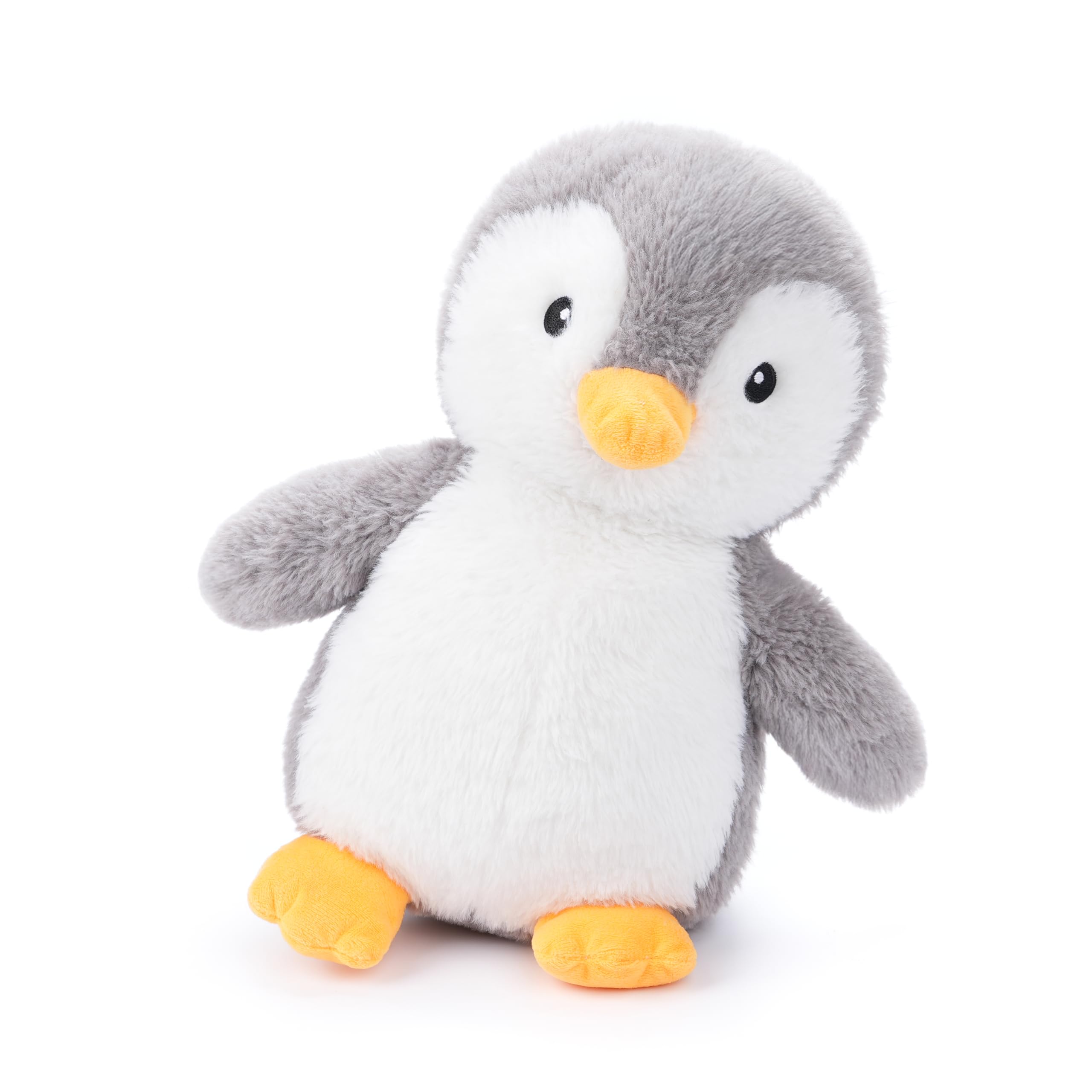 DolliBu Peluche de pingüino gris, juguete de pingüino de peluche súper suave, animales marinos abrazables, relleno de felpa, lindo juguete esponjoso de pingüino del océano para bebés, niños DolliBu Peluche de pingüino gris, juguete de pingüino de peluche súper suave, animales marinos abrazables, relleno de felpa, lindo juguete esponjoso de pingüino del océano para bebés, niños