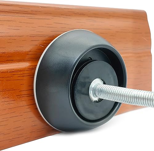 Miniatura 5 de vmaisi Protector de pared para puerta de bebé, protege las paredes y puertas de las puertas de mascotas y perros, puerta montada a presión en las