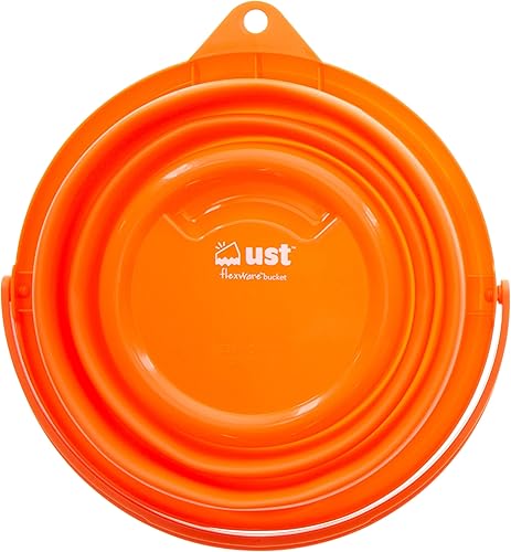 Miniatura 2 de UST FlexWare - Cubo plegable con diseño fuerte, flexible, compacto, sin BPA y mango resistente para senderismo, mochileros, camping y supervivencia