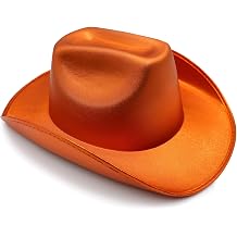Reyox Women Men Metallic Space Cowboy Hat for Music Festivals Party Space